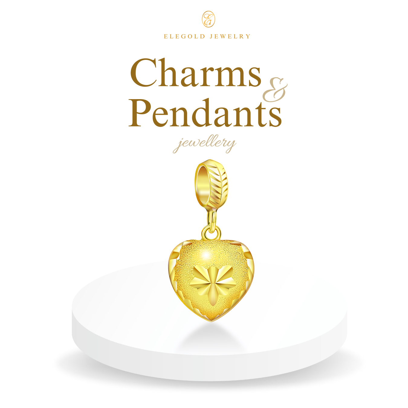 916 Gold Charms And Pendant