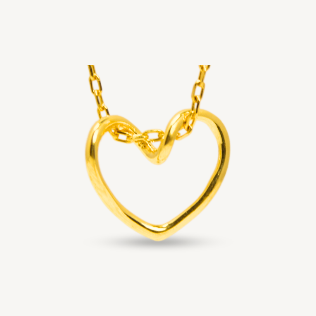 Gold Love Pendant