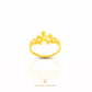 Elegold Star Fashion 916 Gold Ring - 20AFK