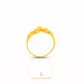 Elegold Star Fashion 916 Gold Ring - 20AFK