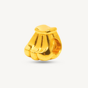 916 SeaShell Gold Loket Charm Bajet | Elegold - 20P9Y