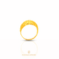 Elegold Shiny 916 Gold Ring - 20LGJ