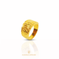 Elegold Luxury Prosperity ”福如东海“ 916 Gold Ring - 20LPS