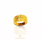 Elegold Luxury Prosperity ”福如东海“ 916 Gold Ring - 20LPS