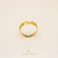 ELEGOLD Fesyen Hardware Gold Ring