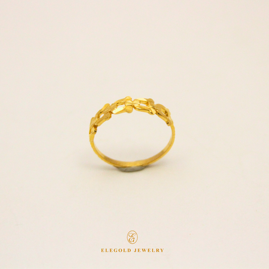 ELEGOLD Fesyen Hardware Gold Ring