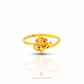 Elegold Minimal Rose 916 Gold Ring - 20MXG