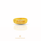 Elegold Flat Classic Abascus 916 Gold Ring