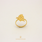 Butterfly Plain Gold Ring