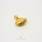 916 Gold Seashells Pendants + Stone