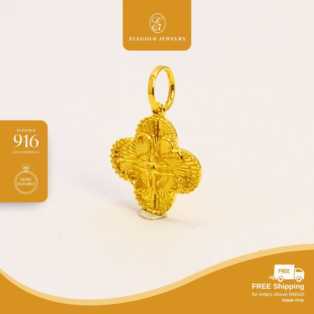 Clover Trendy Light Pendant Gold Pendant Elegold