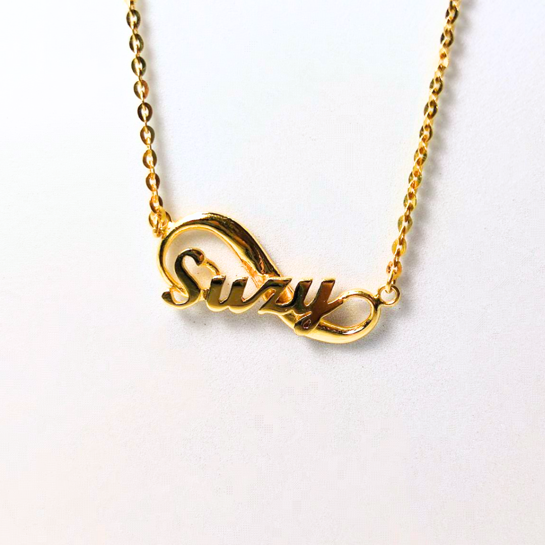 Custom Nameplate 916 Gold Personalized