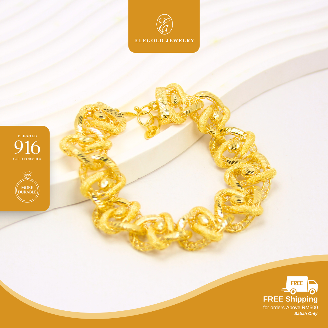 Bold Premium Trendy Bracelet Gold Bracelet Elegold