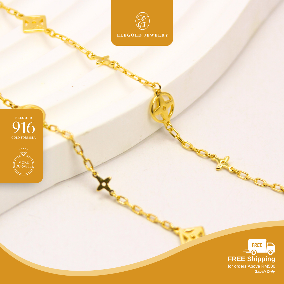 Minamalist Luxury Mix and Match Bracelet Gold Bracelet Elegold