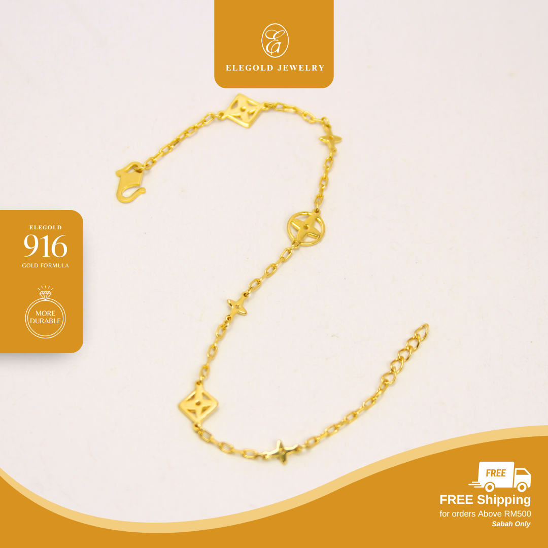 Minamalist Luxury Mix and Match Bracelet Gold Bracelet Elegold