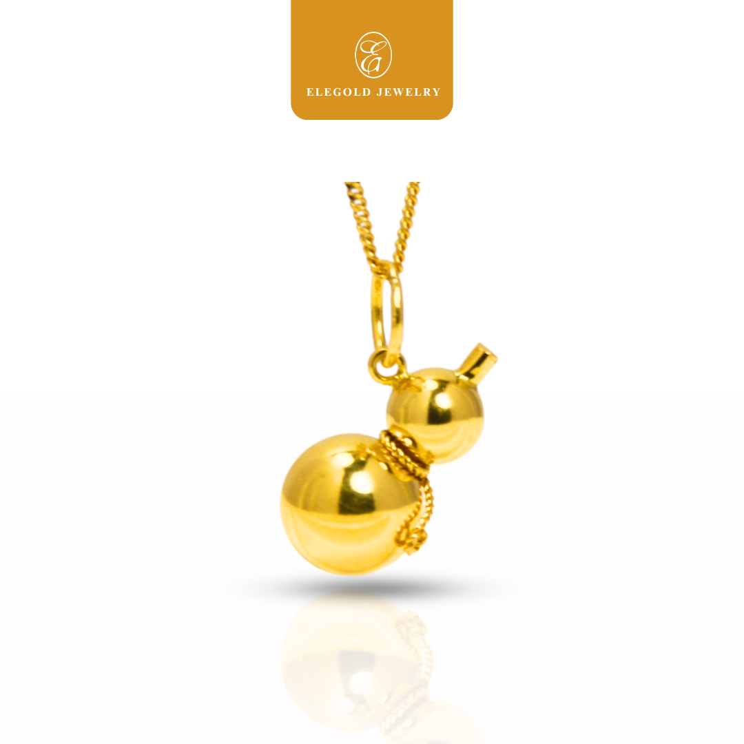 Gourd Hulu Gold Pendant Elegold