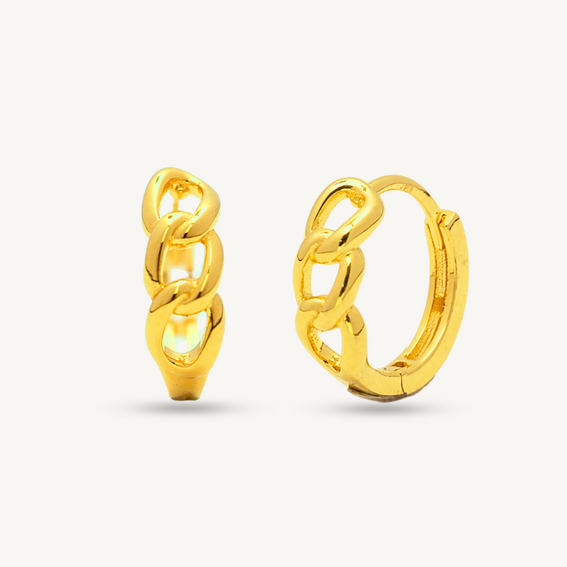 916G 2g Plain Hardware Earring Elegold - 20TLW