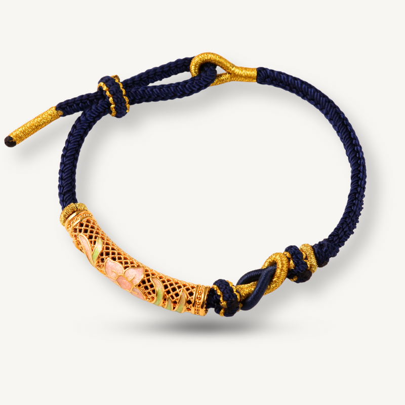 916G [0.5g] Trendy Buluh Perindu Charm Rope Set Pendant Elegold - 20TQR