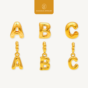 Alphabet Plain Pass Through & Dangling Charm Collection
