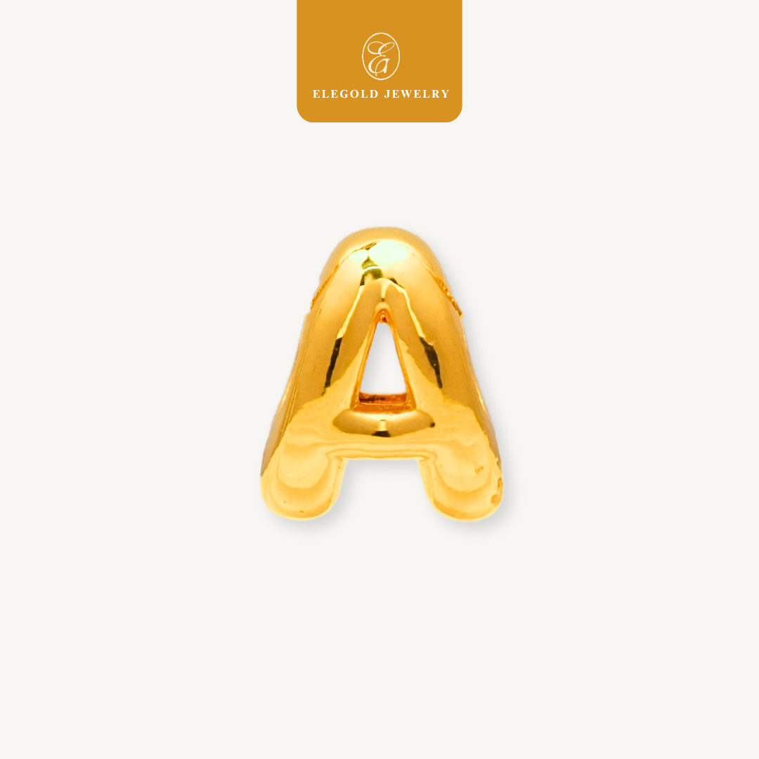 Alphabet Plain Pass Through & Dangling Charm Collection