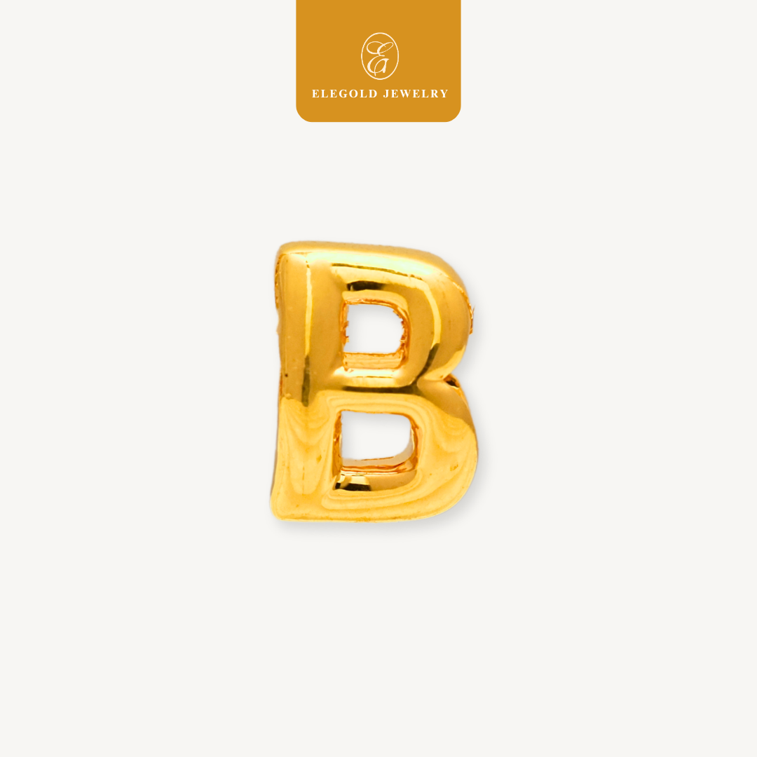 Alphabet Plain Pass Through & Dangling Charm Collection