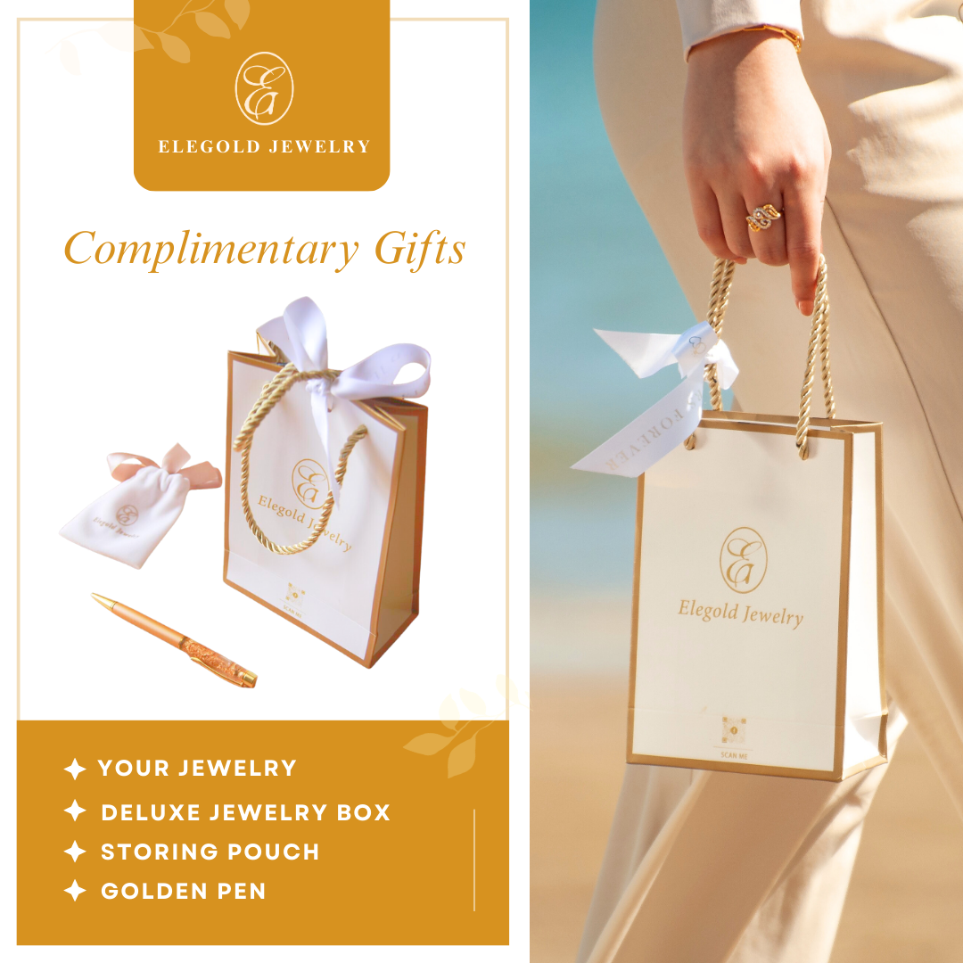 Elegold Shiny Thin Hoop | 916 Emas Gold  Earring | 米花 耳飾 • Elegold Jewelry • Category: Earring • 916 Emas Gold • Fine Jewelry