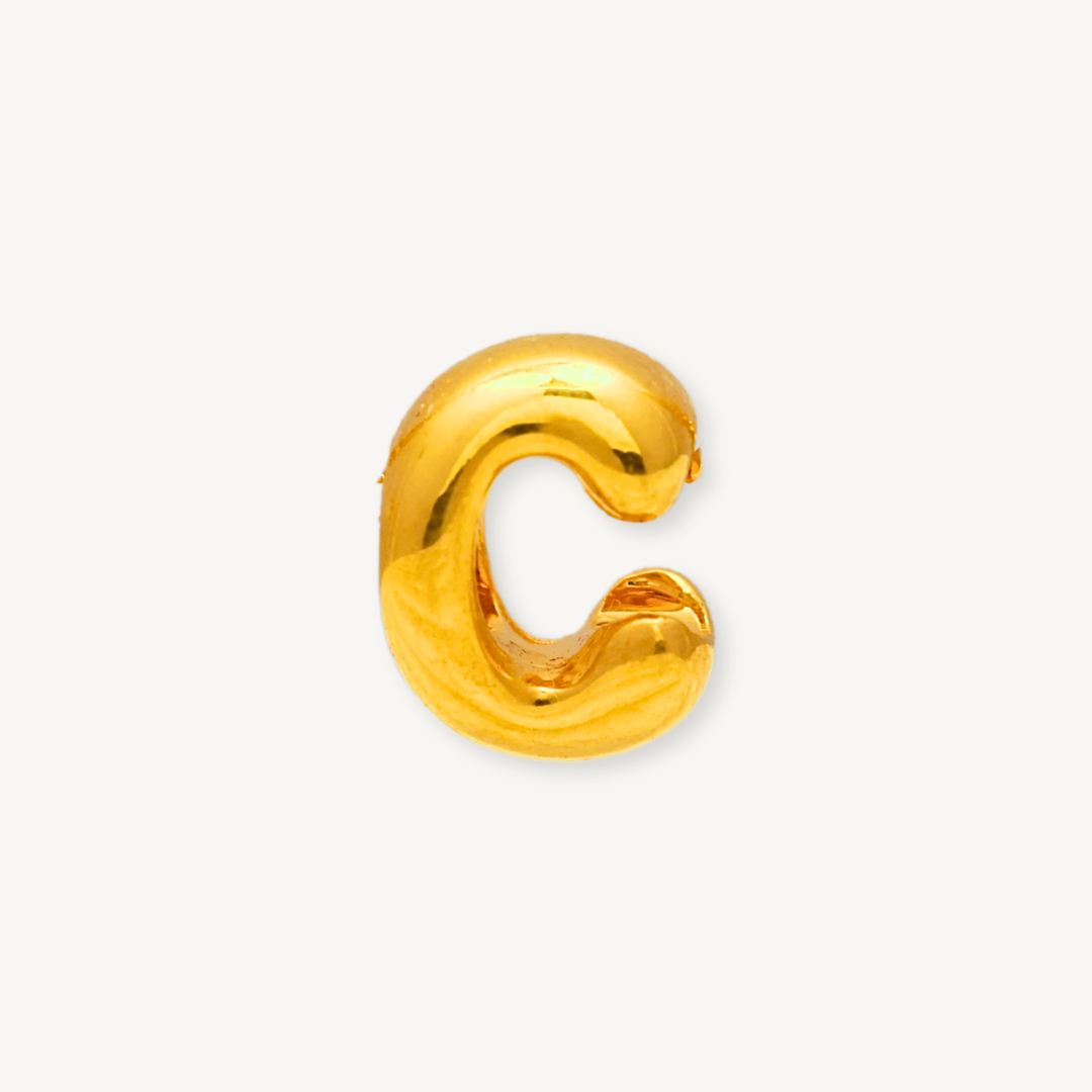 Alphabet Plain Pass Through & Dangling Charm Collection