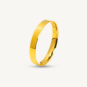 Plain Comfort Fit Wedding Gold Ring Elegold