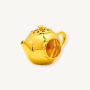 Elegold 916G Teapot Plain Solid Collection Charm Loket Pendant - 20UXA