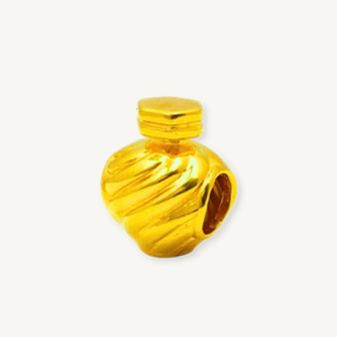 Elegold 916G Modern Luxury Perfume Bag Charm Loket Pendant - 20VG2