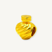 Elegold 916G Modern Luxury Perfume Bag Charm Loket Pendant - 20VG2
