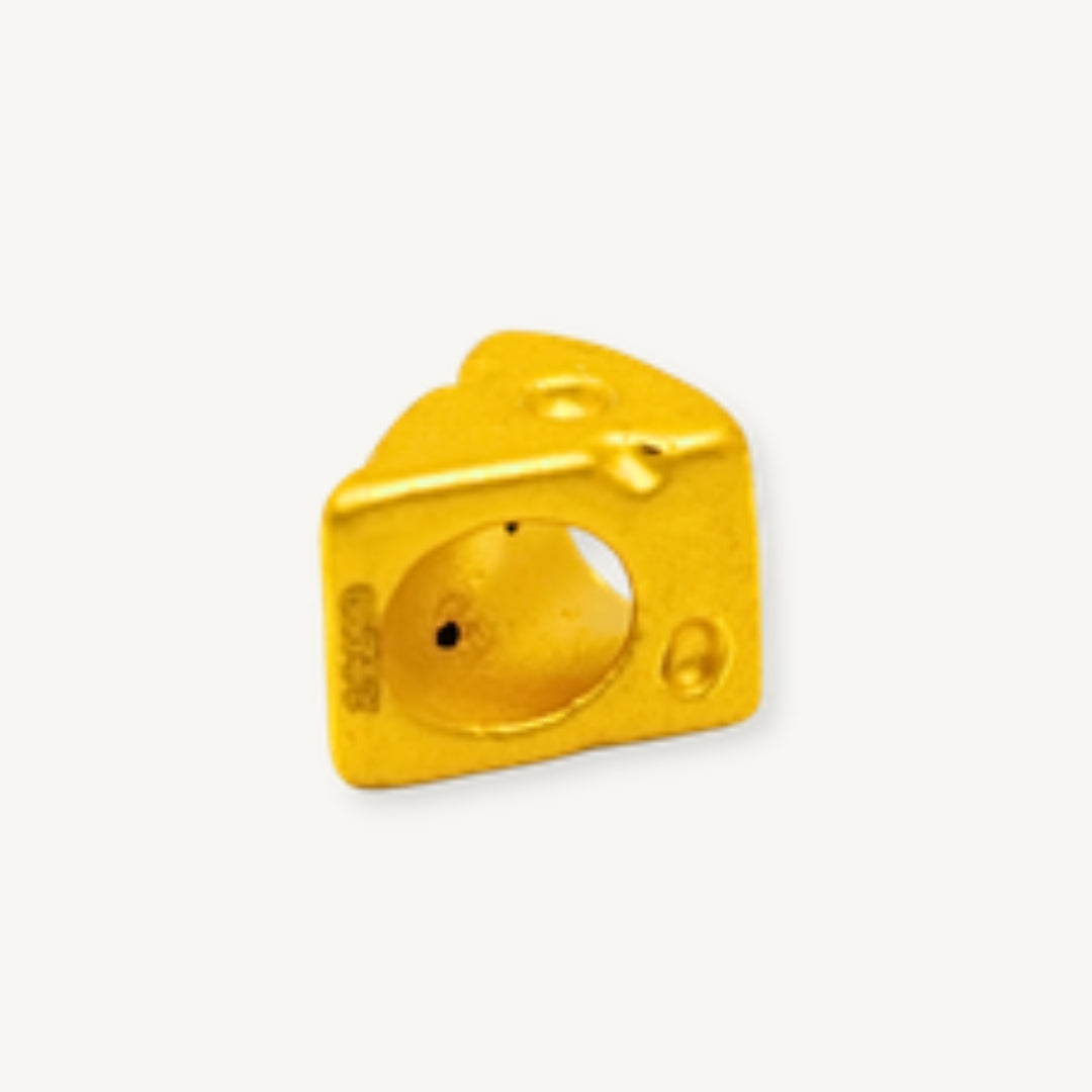 Elegold 999G Cheese Pastry Hallow Charm Loket Pendant - 20VGT