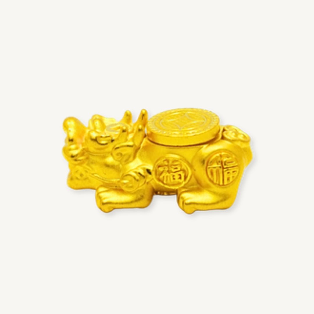 Elegold 999G Pixiu Prosperity Bold Charm Loket Pendant - 20VGY