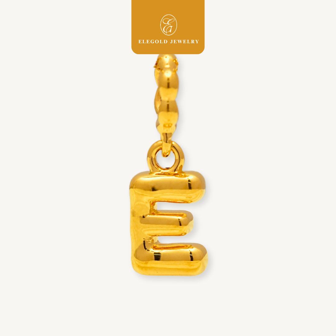 Alphabet Plain Pass Through & Dangling Charm Collection