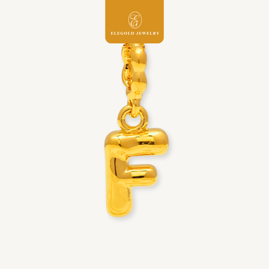 Alphabet Plain Pass Through & Dangling Charm Collection