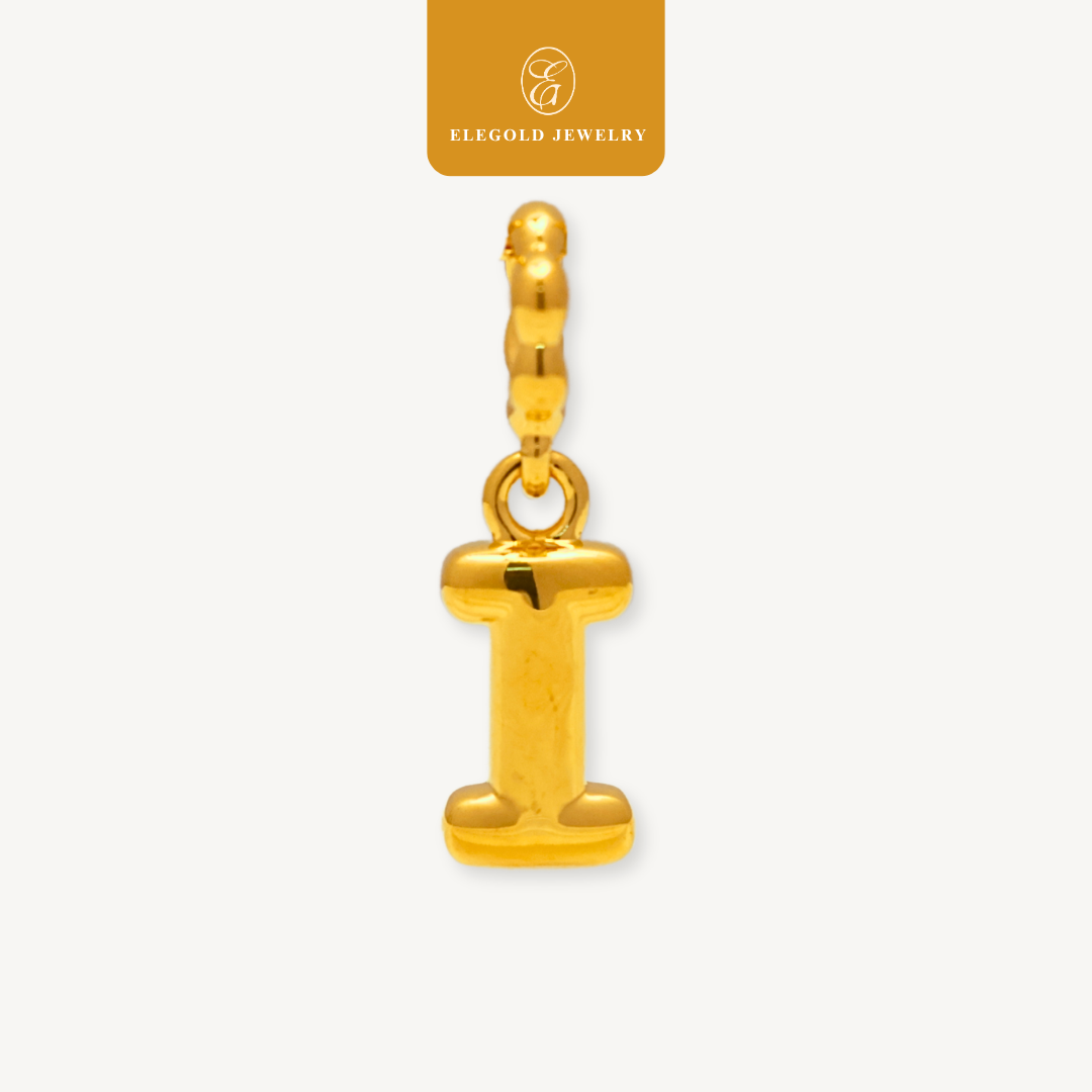 Alphabet Plain Pass Through & Dangling Charm Collection