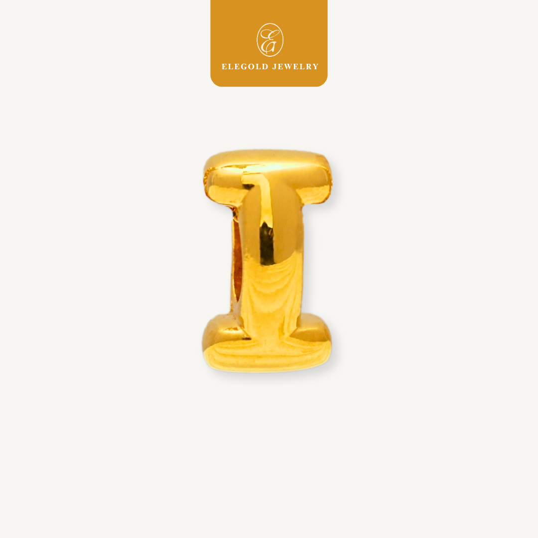 Alphabet Plain Pass Through & Dangling Charm Collection
