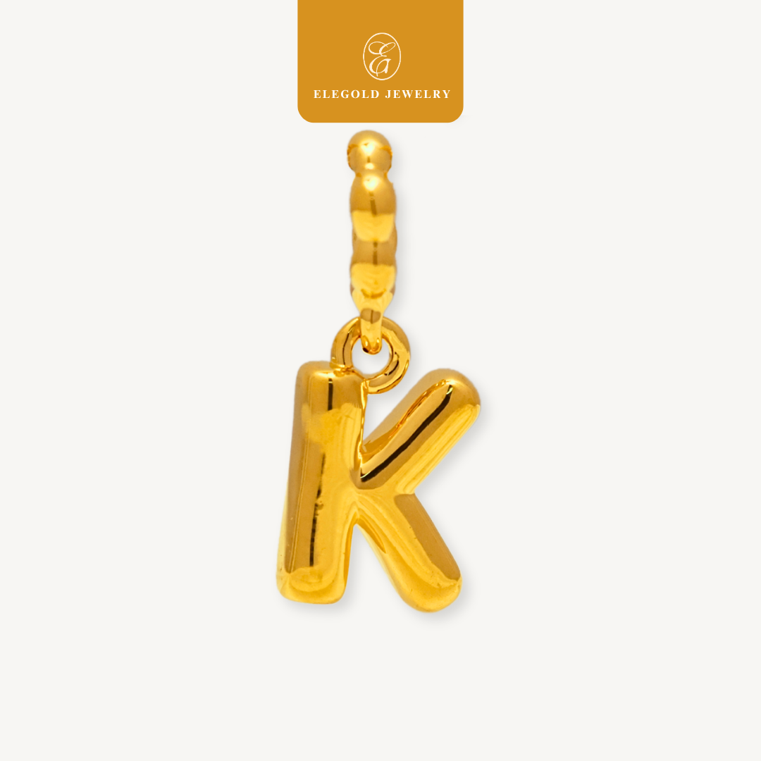 Alphabet Plain Pass Through & Dangling Charm Collection