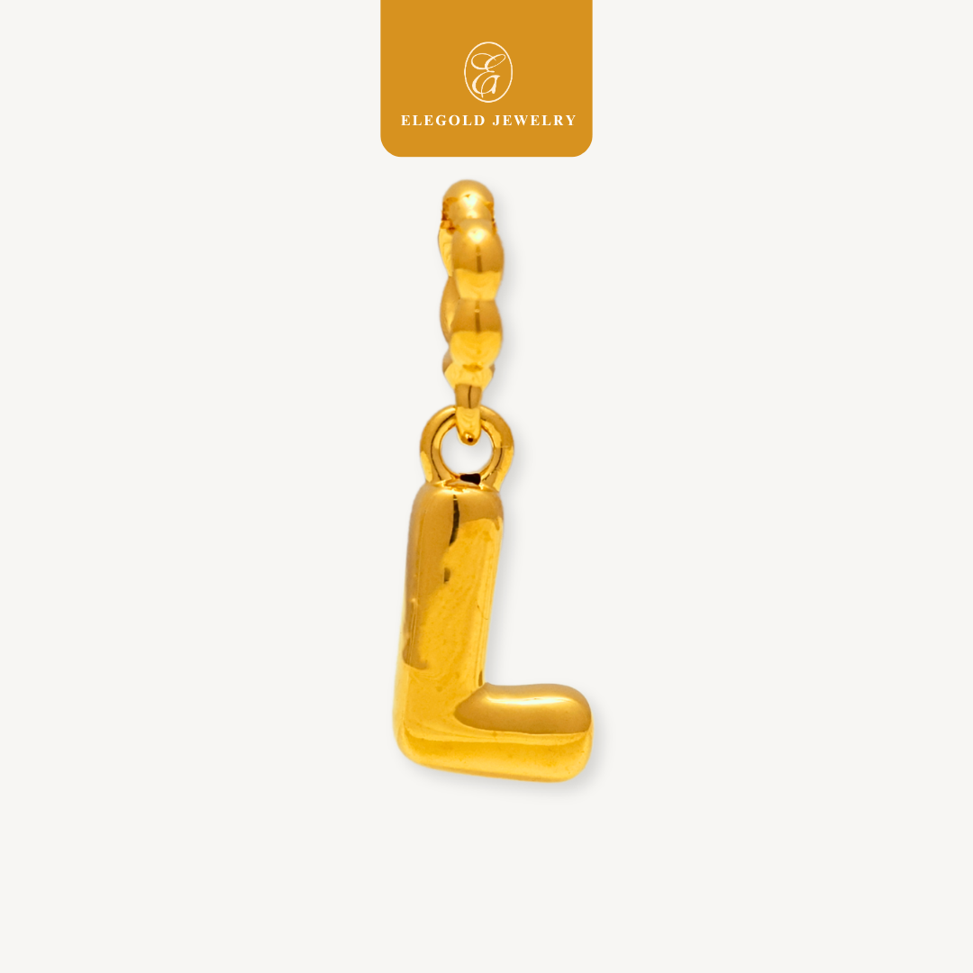 Alphabet Plain Pass Through & Dangling Charm Collection