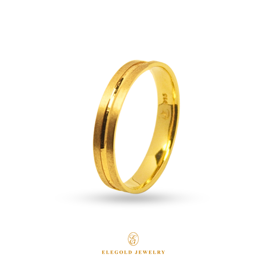 Elegold Jewelry · Wedding Gold RIng · Solid Gold Ring · 916 Gold RIngs · 22K Gold Ring · 22K Gold Jewellery · 22K Solid Gold · 916 Gold · 916 Gold RIng · 22K Solid Gold Jewellery · Gold Jewellery · Blessing Gold Jewellery · Wedding RIng