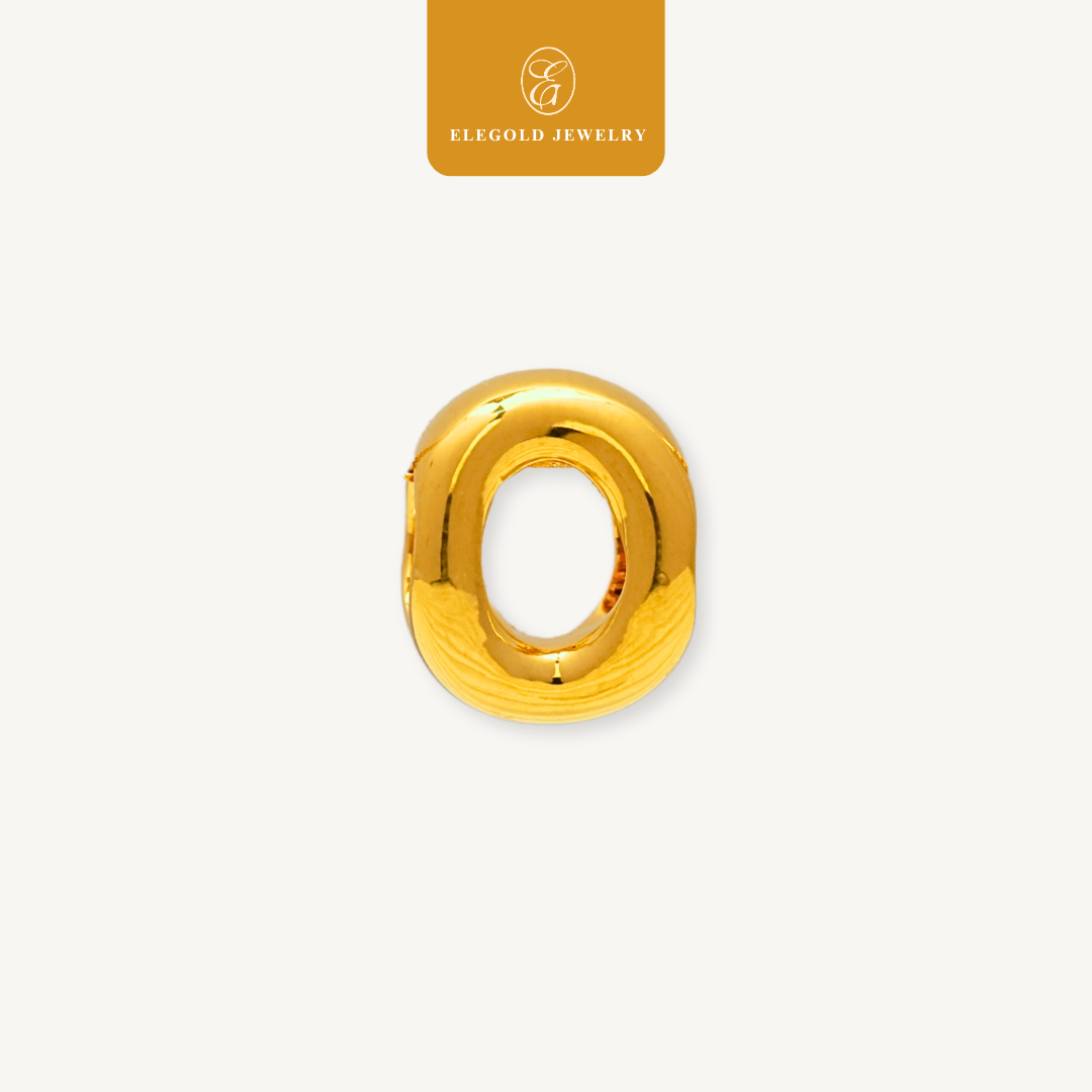 Alphabet Plain Pass Through & Dangling Charm Collection