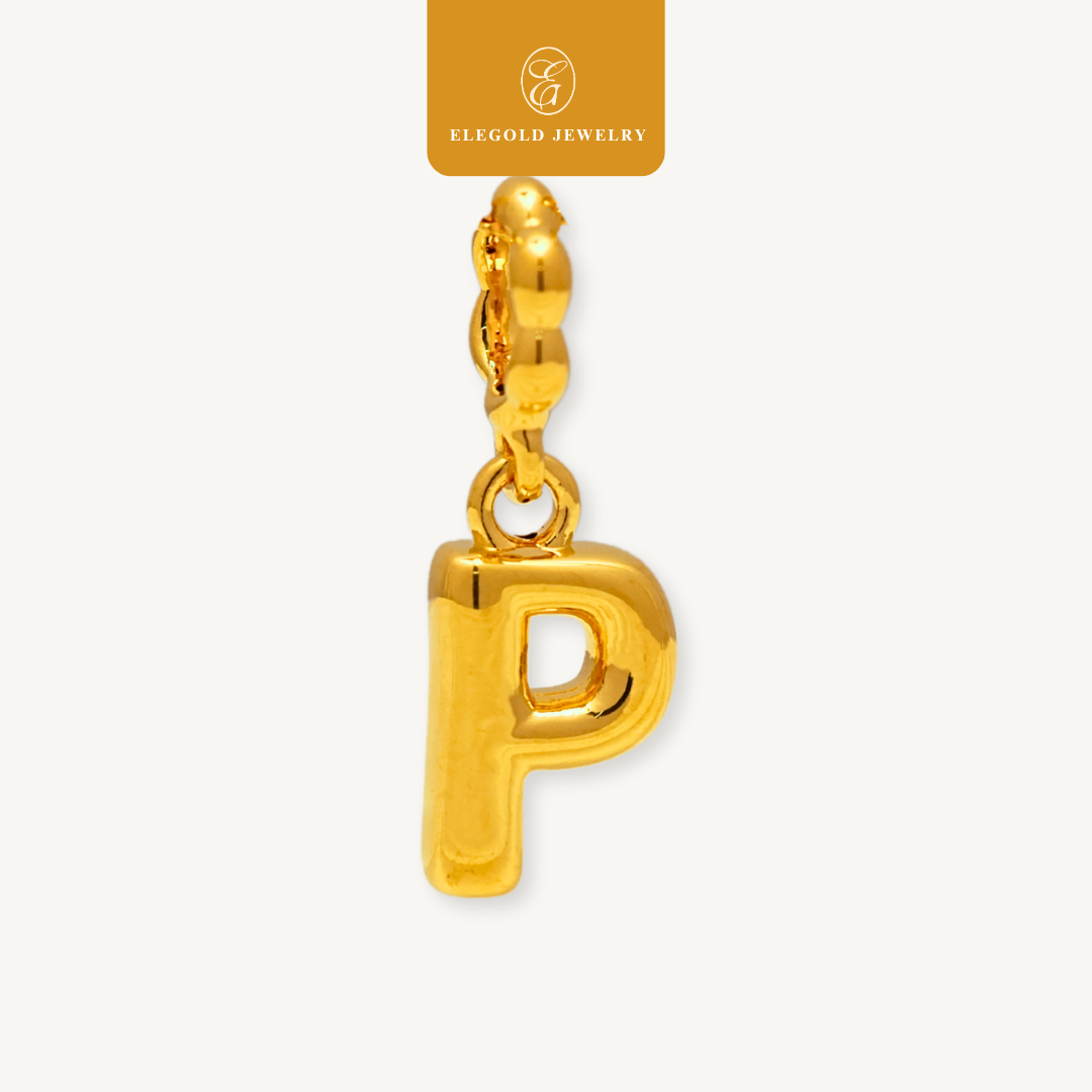 Alphabet Plain Pass Through & Dangling Charm Collection