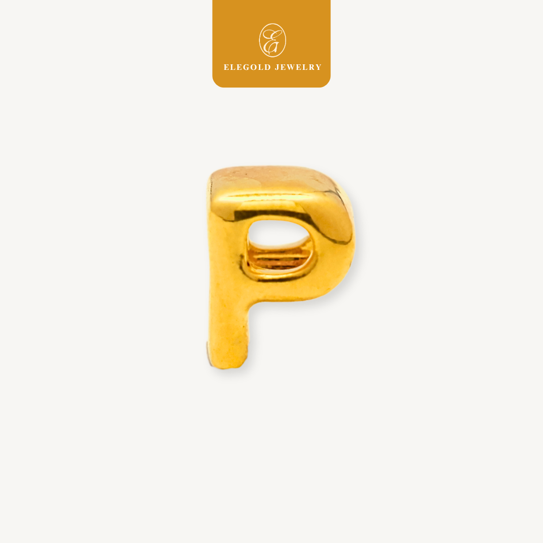 Alphabet Plain Pass Through & Dangling Charm Collection