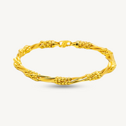 Single Tone Premium Beads Bangle Gold Bangle Elegold