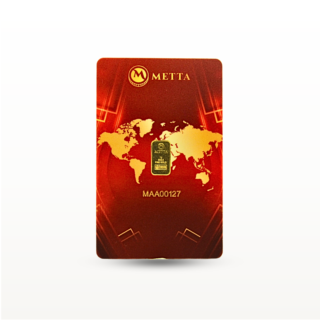 [1 gram] ELEGOLD Gold Bar Gold Gold bar Elegold