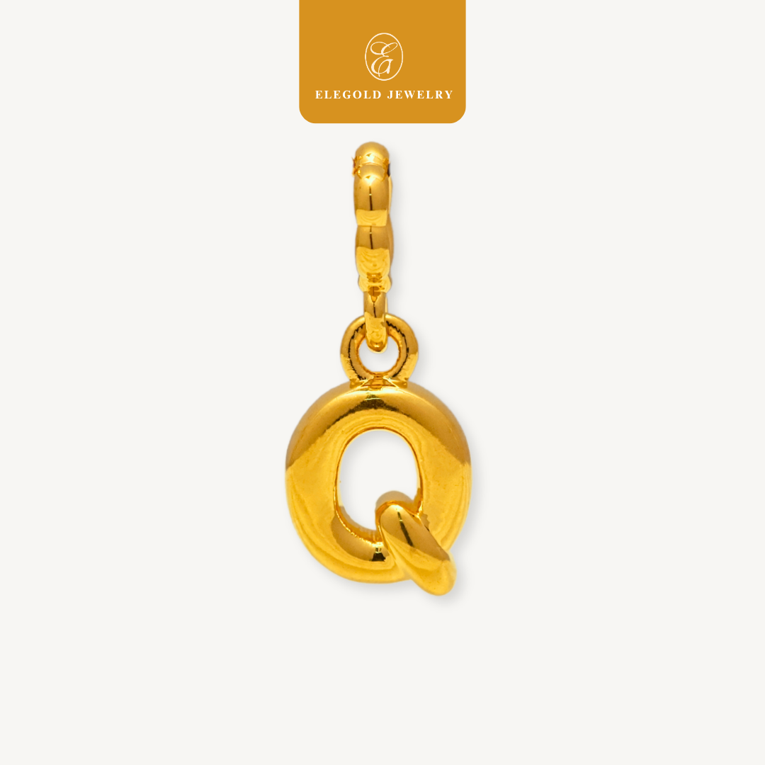 Alphabet Plain Pass Through & Dangling Charm Collection