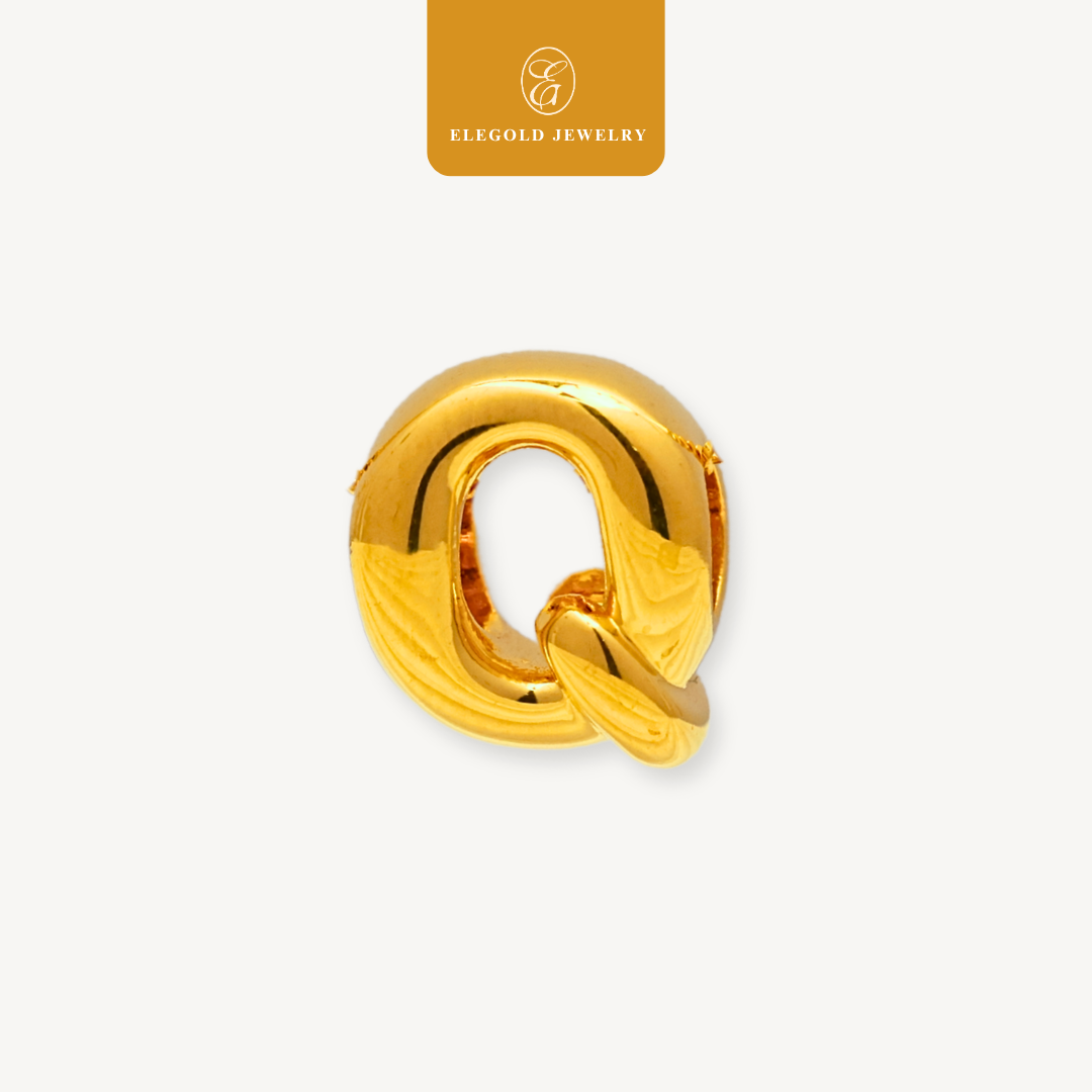 Alphabet Plain Pass Through & Dangling Charm Collection
