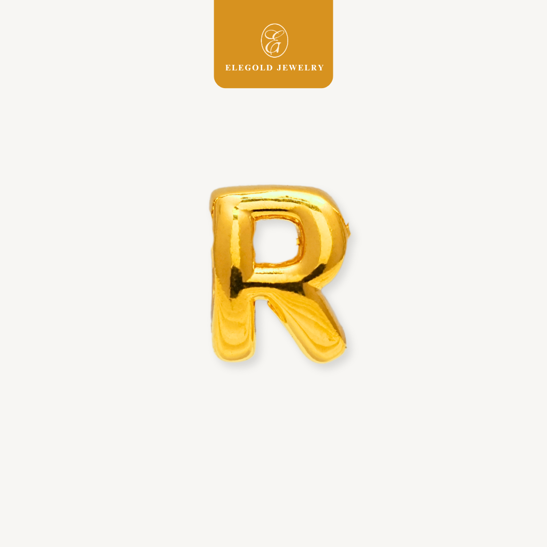 Alphabet Plain Pass Through & Dangling Charm Collection