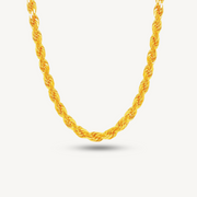 916G Rope Chain Rantai Leher Pintal Necklace Elegold - 20RAD