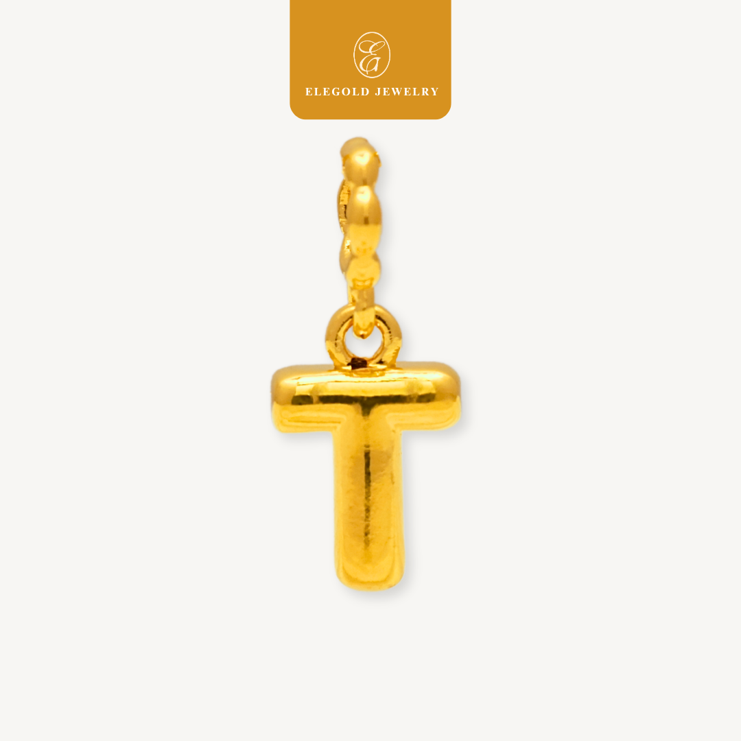Alphabet Plain Pass Through & Dangling Charm Collection